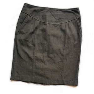 Banana Republic Gray Pencil Skirt Size 6